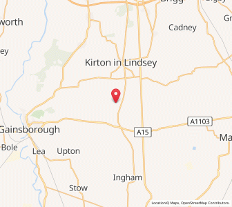 Map of Willoughton, EnglandEngland