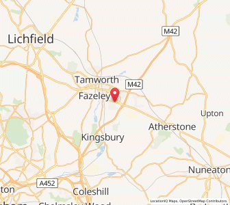 Map of Wilnecote, EnglandEngland