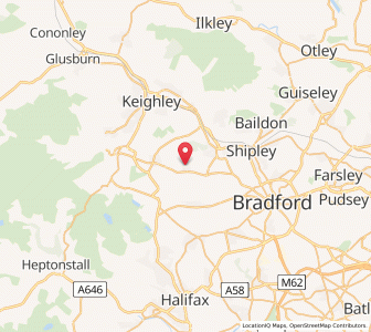 Map of Wilsden, EnglandEngland