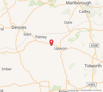 Map of Wilsford, EnglandEngland