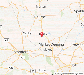 Map of Wilsthorpe, EnglandEngland