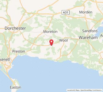 Map of Winfrith Newburgh, EnglandEngland