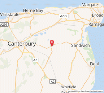 Map of Wingham, EnglandEngland