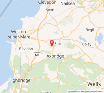 Map of Winscombe, EnglandEngland