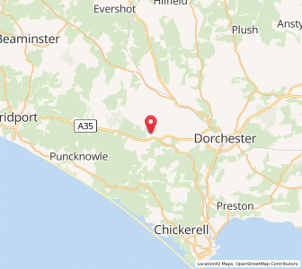 Map of Winterborne Abbas, EnglandEngland