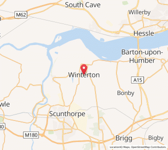 Map of Winterton, EnglandEngland