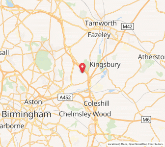 Map of Wishaw, EnglandEngland
