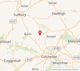 Map of Wissington, EnglandEngland