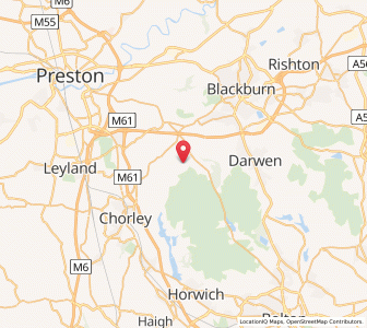 Map of Withnell, EnglandEngland