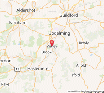 Map of Witley, EnglandEngland