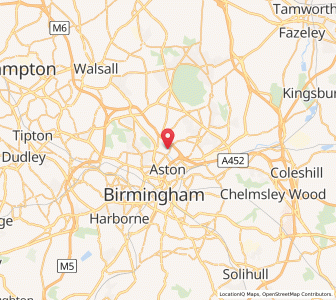 Map of Witton, EnglandEngland