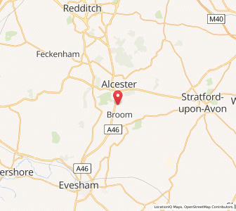 Map of Wixford, EnglandEngland