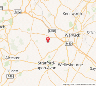 Map of Wolverton, EnglandEngland