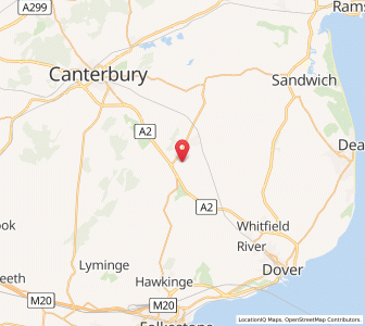 Map of Womenswold, EnglandEngland