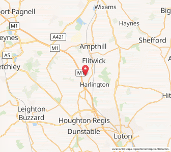 Map of Wood End, EnglandEngland