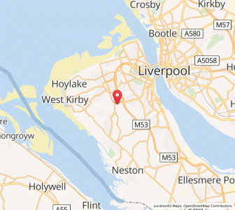 Map of Woodchurch, EnglandEngland