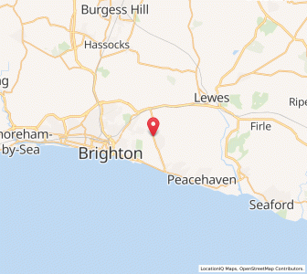 Map of Woodingdean, EnglandEngland