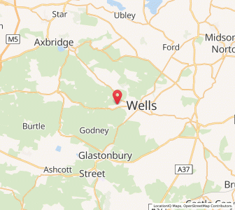 Map of Wookey, EnglandEngland
