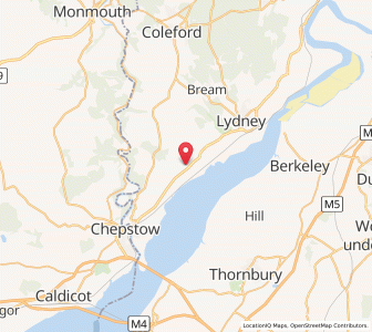 Map of Woolaston, EnglandEngland