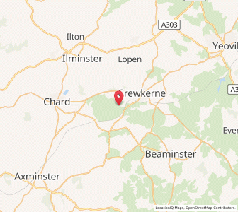 Map of Woolminstone, EnglandEngland