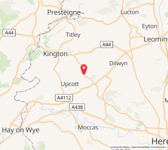 Map of Woonton, EnglandEngland