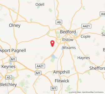 Map of Wootton, EnglandEngland