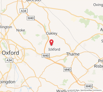 Map of Worminghall, EnglandEngland
