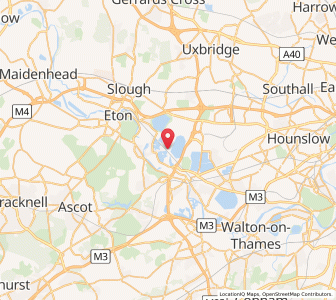 Map of Wraysbury, EnglandEngland