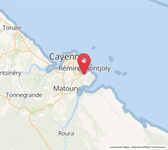 Map of Rémire, Guyane