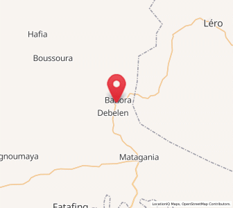 Carte : Banora, Faranah