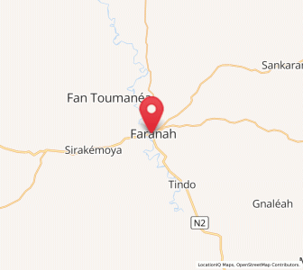 Carte : Faranah