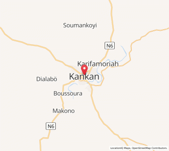Carte : Kankan