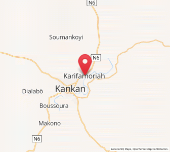 Carte : Karfamoria, Kankan