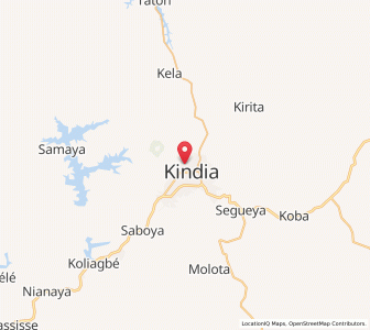 Carte : Kindia