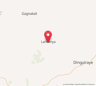 Carte : Lansanaya, Faranah
