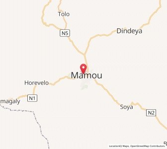 Carte : Mamou