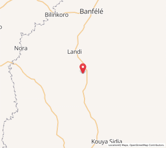 Carte : Nongoa, Kankan