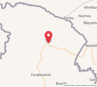 Carte : Nyagassola, Kankan