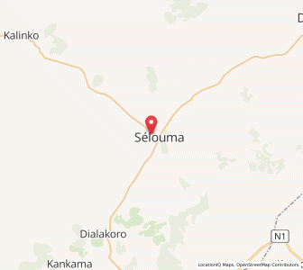 Carte : Selouma, Faranah