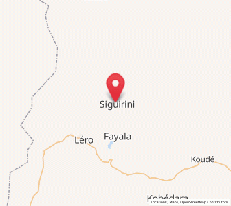 Carte : Siguirini, Kankan