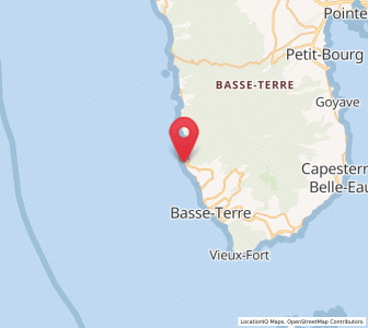 Carte : Vieux-Habitants, Guadeloupe