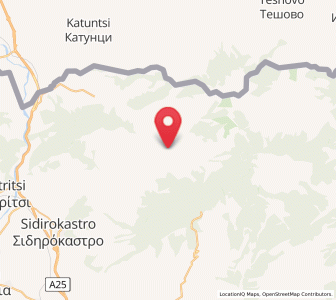 Map of Achladochóri, Central Macedonia