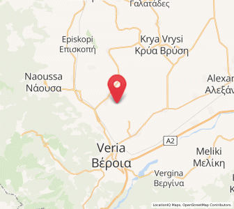 Map of Agía Marína, Central Macedonia