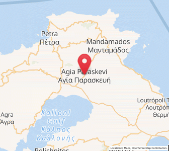 Map of Agía Paraskeví, North Aegean