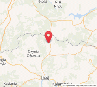 Map of Agiófyllo, Thessaly