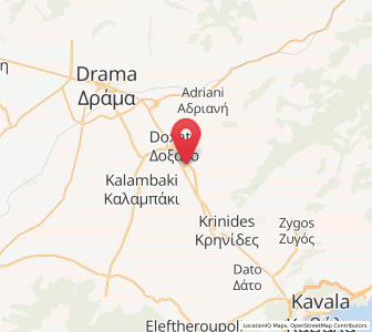 Map of Ágios Athanásios, East Macedonia and Thrace