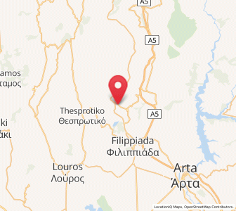 Map of Ágios Geórgios, Epirus