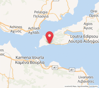 Map of Ágios Geórgios Lichádos, Central Greece