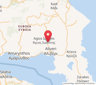 Map of Ágios Loukás, Central Greece
