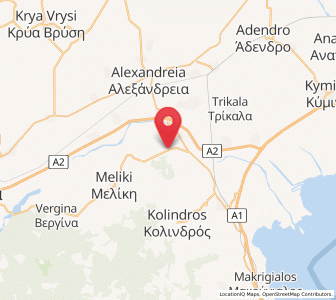 Map of Agkathiá, Central Macedonia